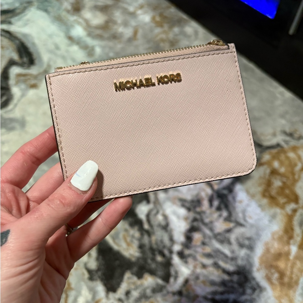 Michael Kors Pink Card Holder